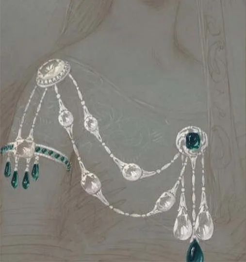 Necklace designed by Joseph Chaumet for Maharaja Holkar 13