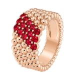 Van Cleef & Arpels’ Perlée Collection: A Dazzling Fusion of Golden Beads and Colorful Gems