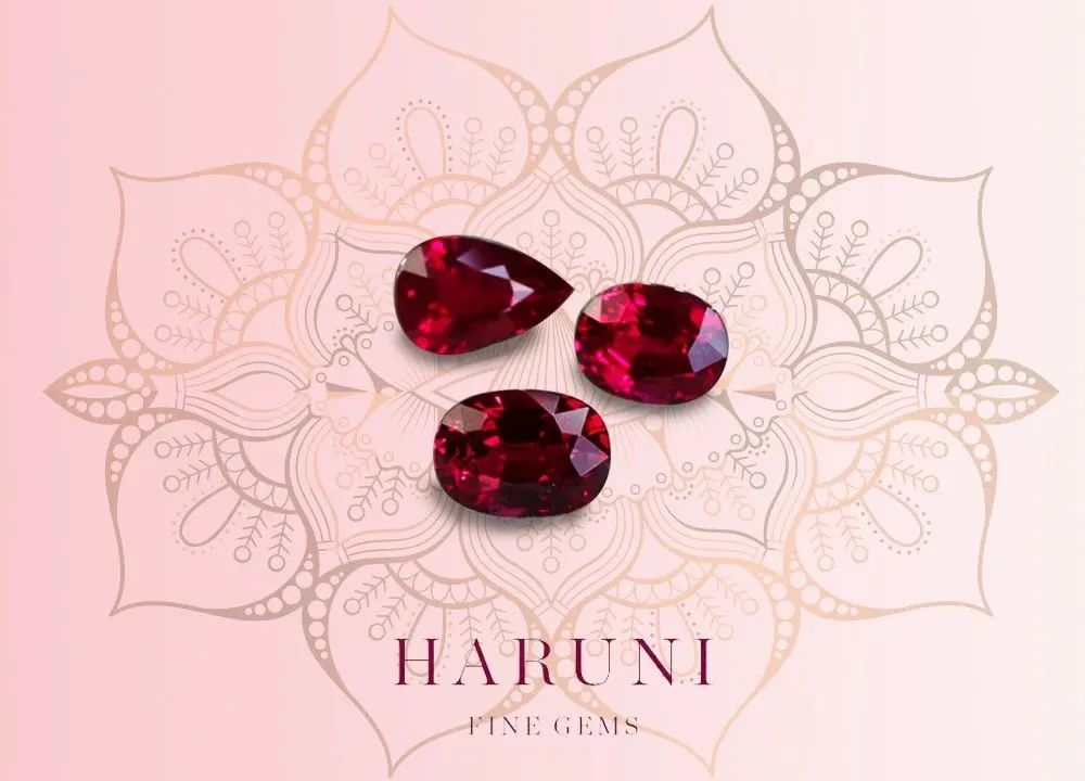 Haruni Fine Gems Ruby Selection