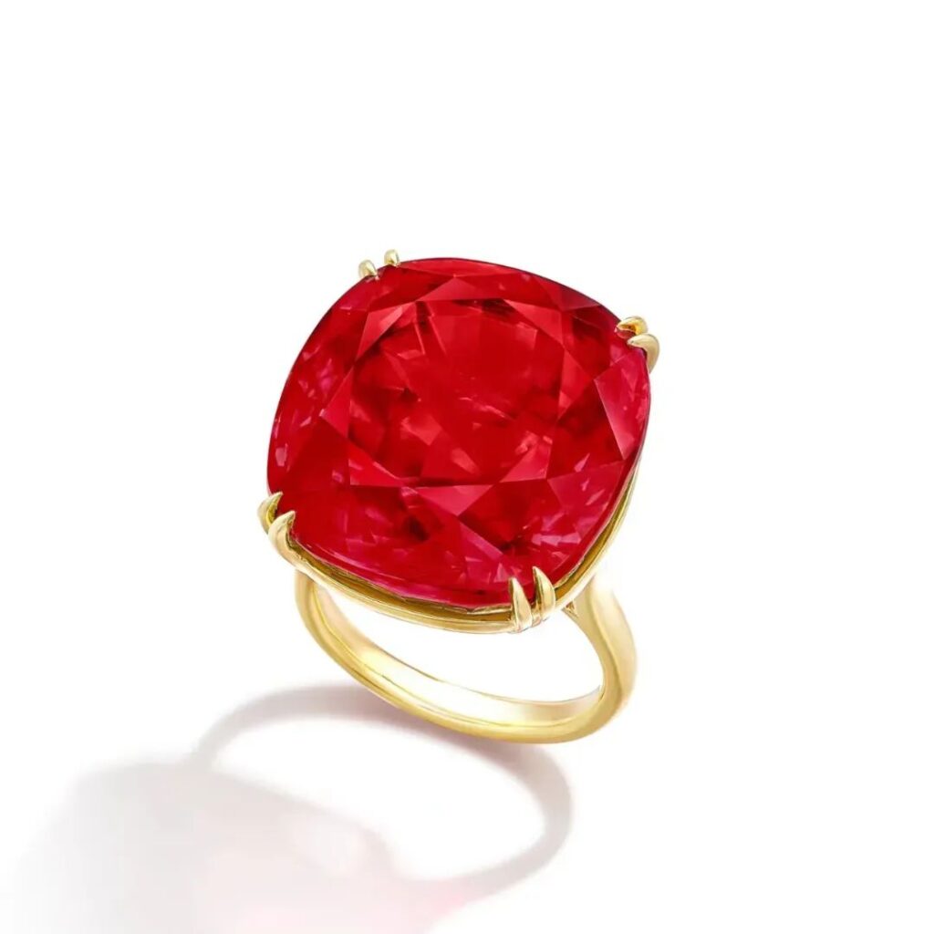 "The Star of Fura" Ruby Ring