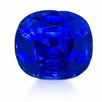 Unheated Kashmir sapphire, weighing 6.4 carats