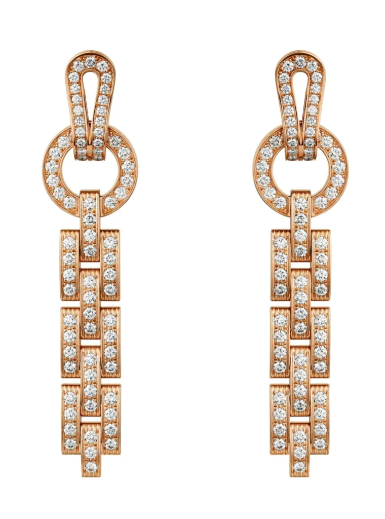 Cartier Agrafe series earrings