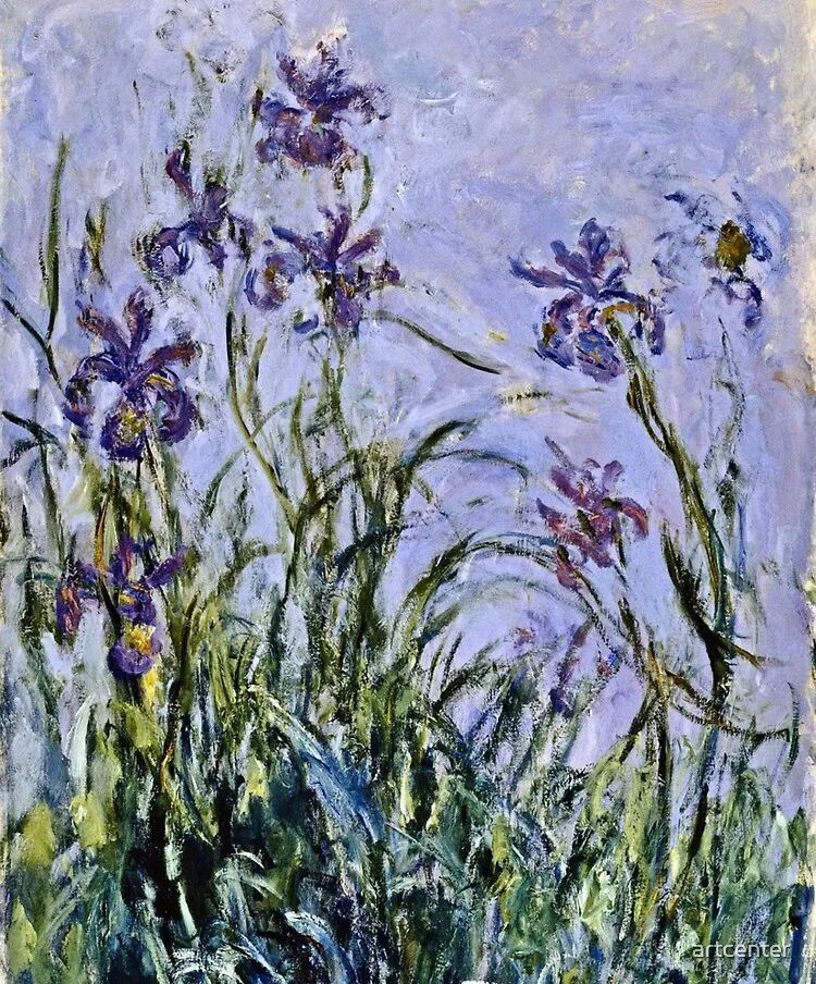 Claude Monet's "Irises," 1914