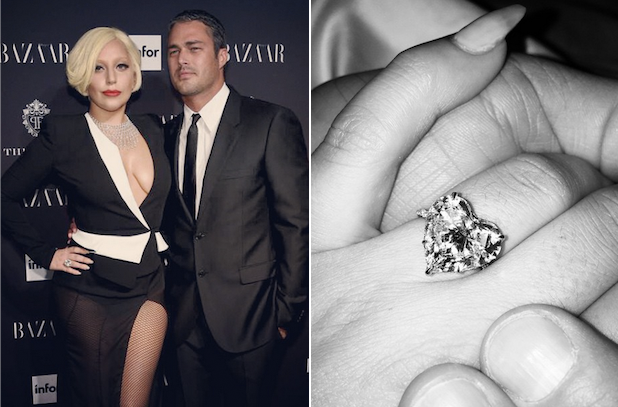 Lady Gaga's engagement ring