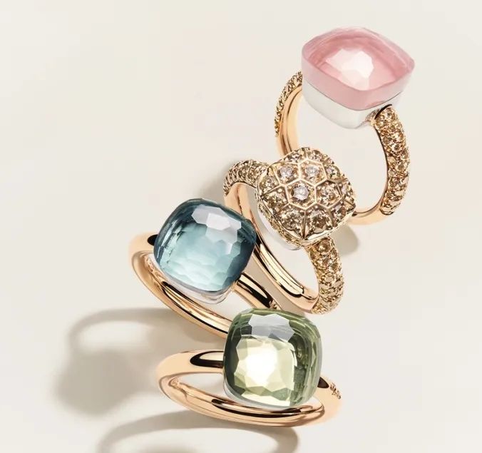 Pomellato Nudo Collection Rings