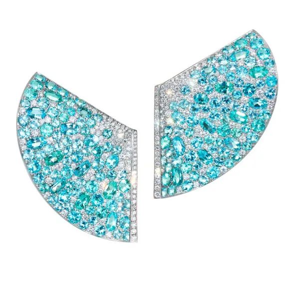 Jewelry Trends Blue Radiance Pavé Setting