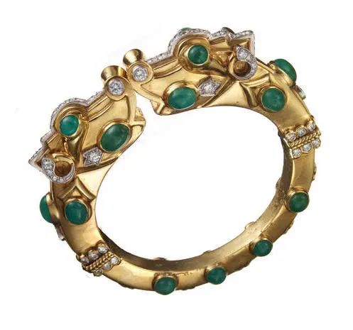 Elizabeth Taylor's Makara bracelet, 1957