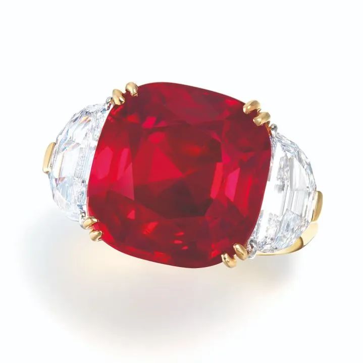 Ronald Abram Ruby and Diamond Ring