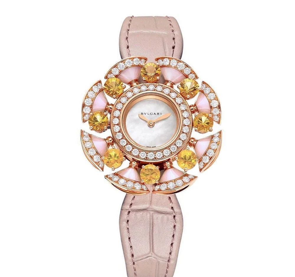 Divas' Dream Rose Gold Watch, by BVLGARI