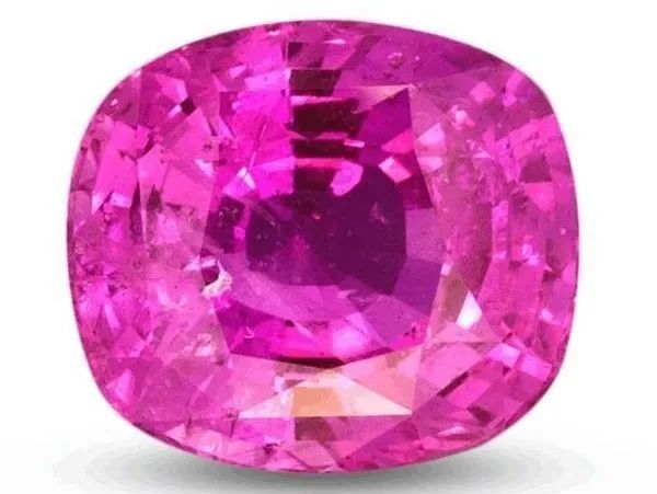 Hot pink ruby