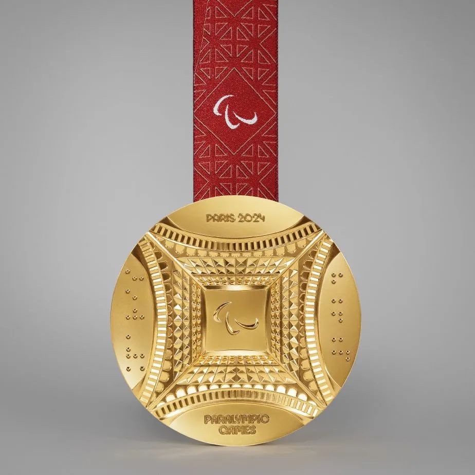 Paralympic medal reverse