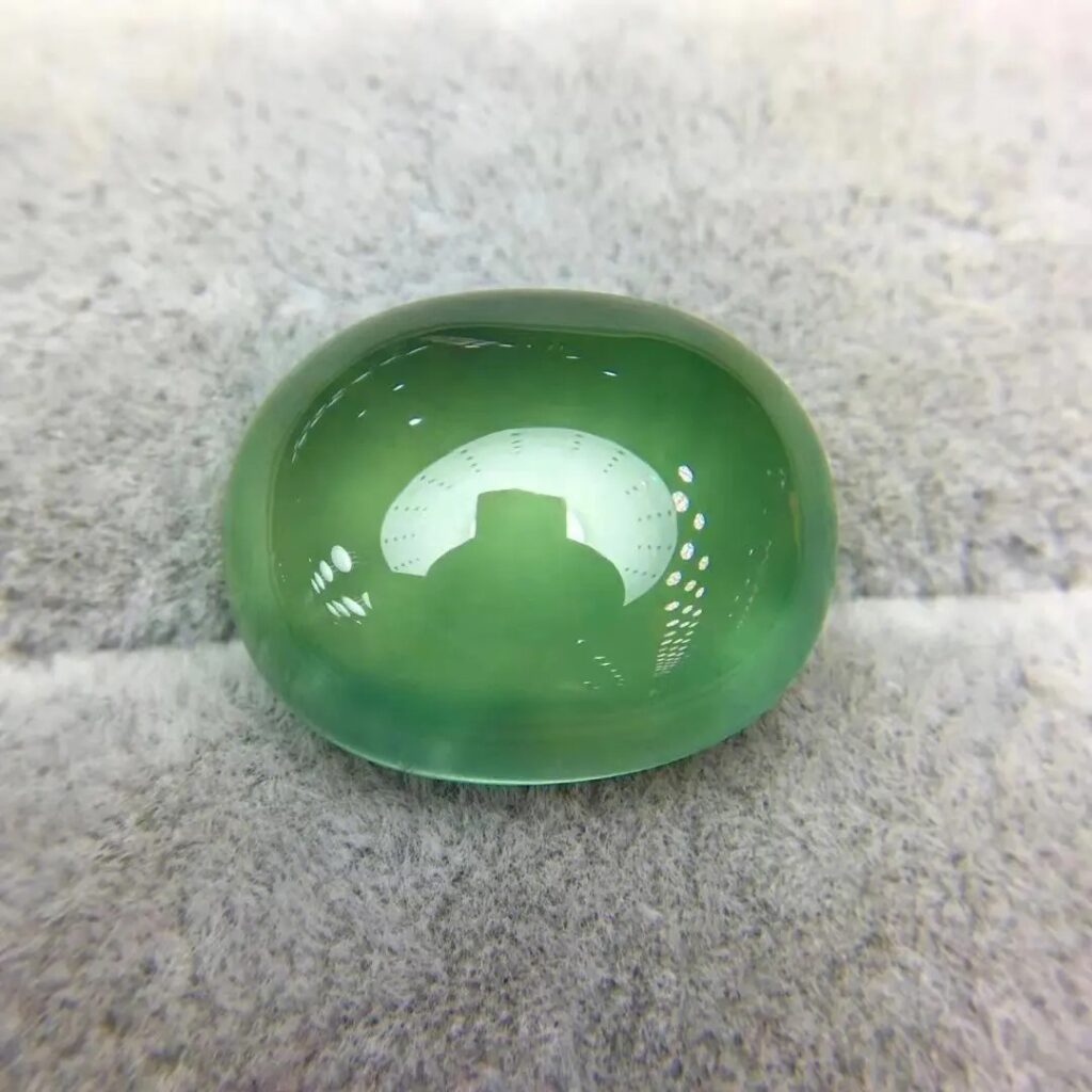 Prehnite cabochon