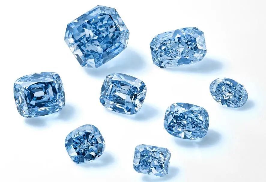 De Beers Exceptional Blue Diamonds Series