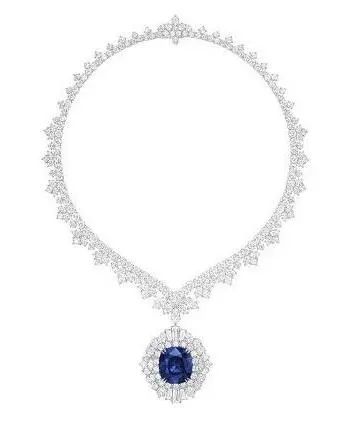 Harry Winston's 43.10-carat "Winston Legacy" Kashmir sapphire