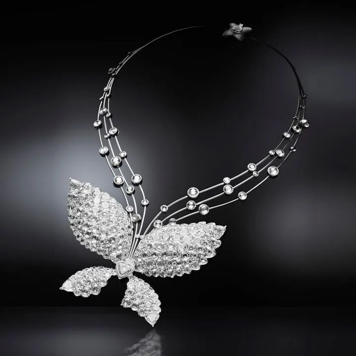 Chopard x Mariah Carey Butterfly Necklace