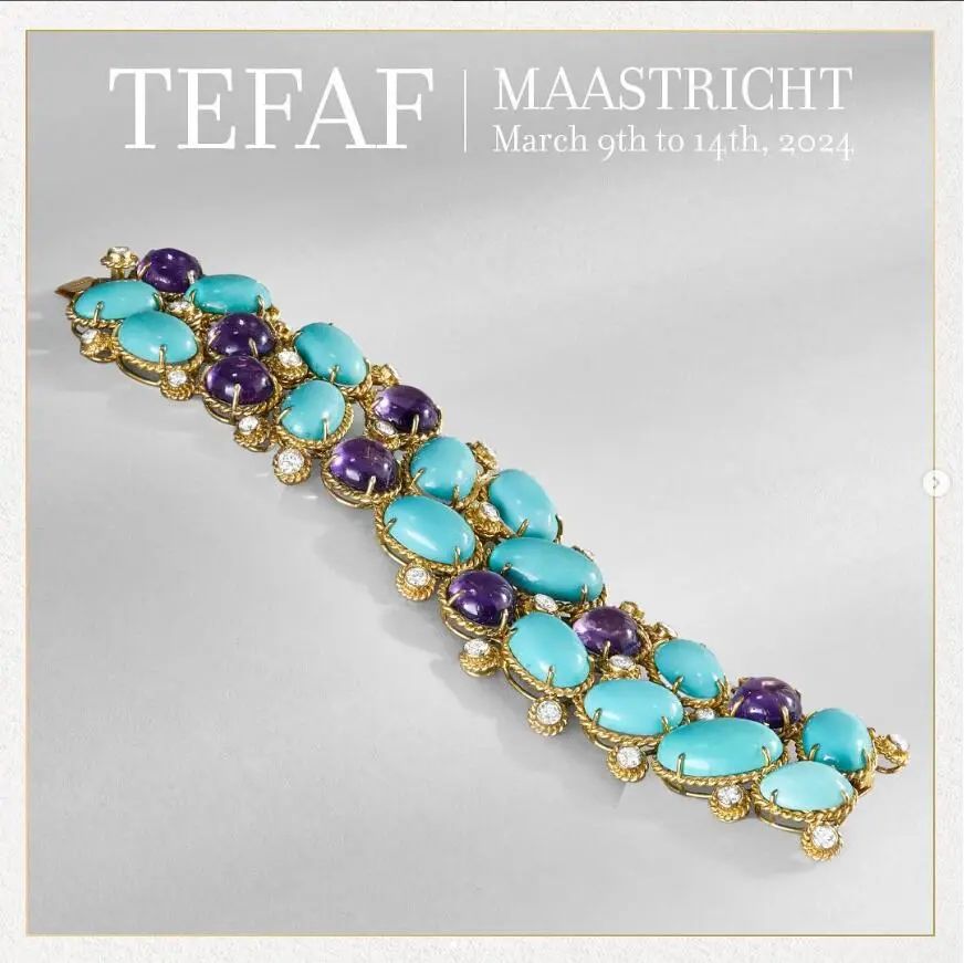 Van Cleef & Arpels Turquoise Bracelet, 1970s