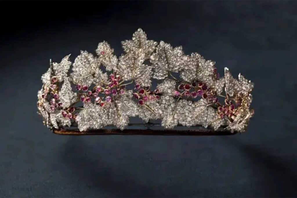 The Danish Ruby Parure Tiara