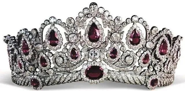 The Princess Ekaterina Bagration Spinel Tiara.