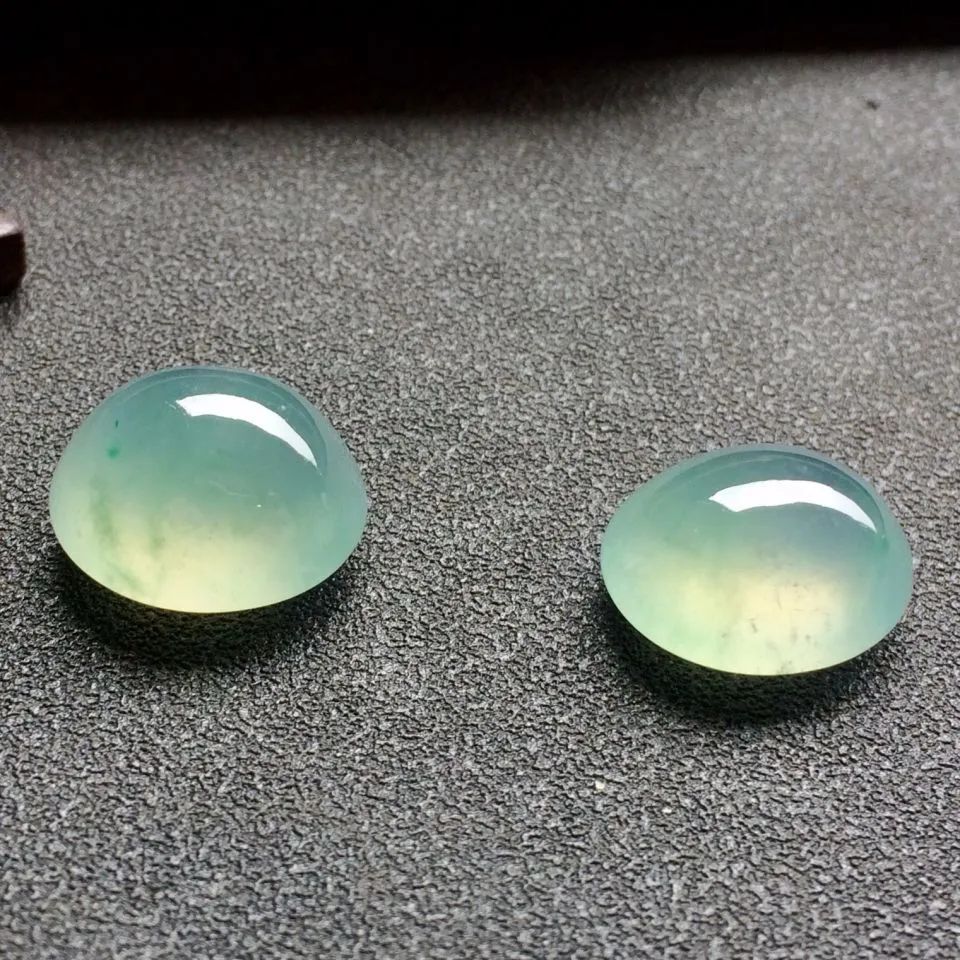 Ice jade cabochon