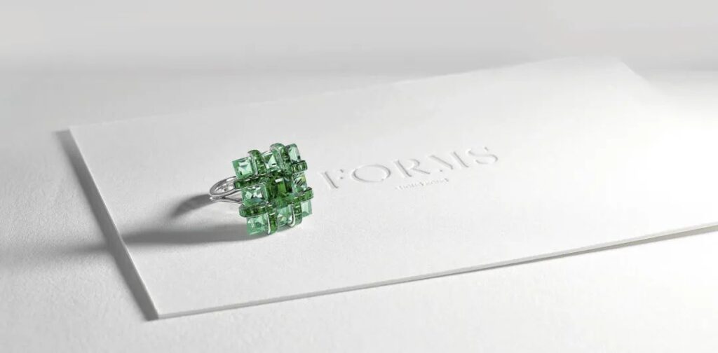 Forms Jewelry
Canvas Series 18K Gold Emerald Ring