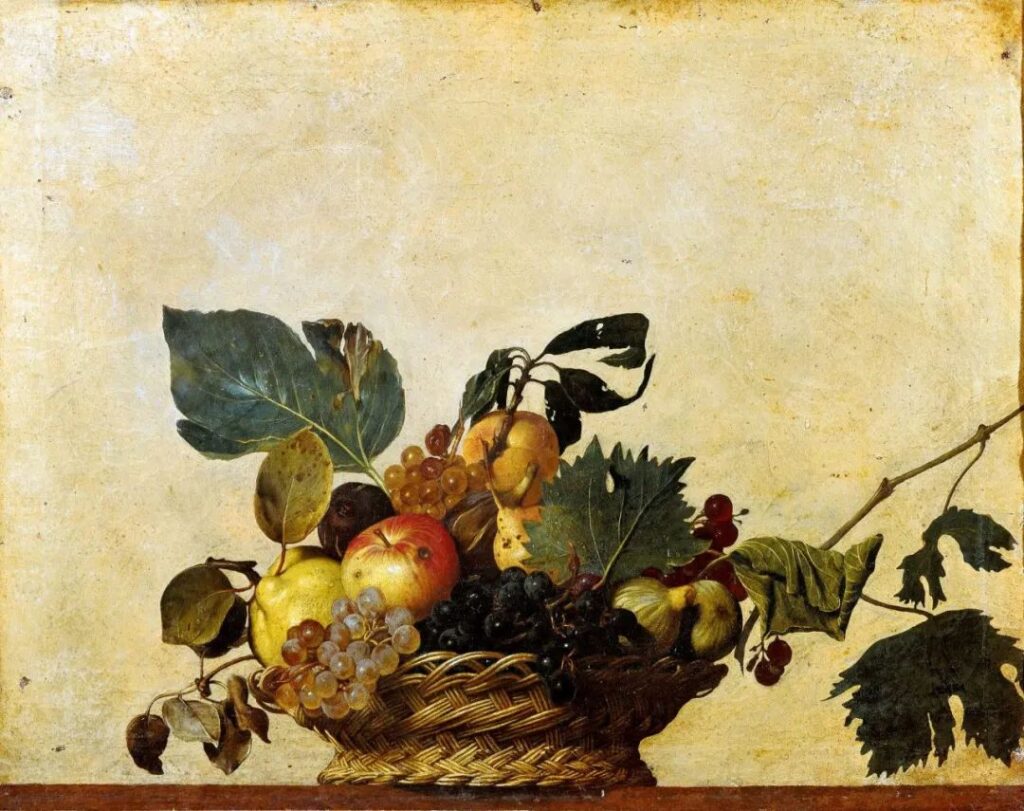 Caravaggio's "Basket of Fruit," 1599