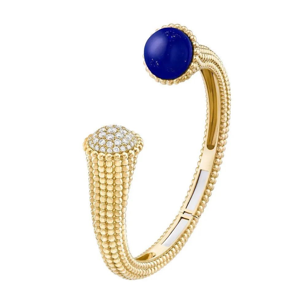 Perlée Couleurs yellow gold bracelet, by Van Cleef & Arpels