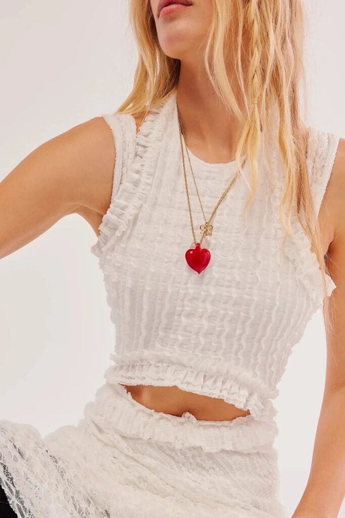 Jewelry Trends for Valentine's Day Retro Red