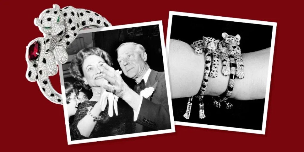 Cartier's Panthère jewelry designed for the Duchess of Windsor
