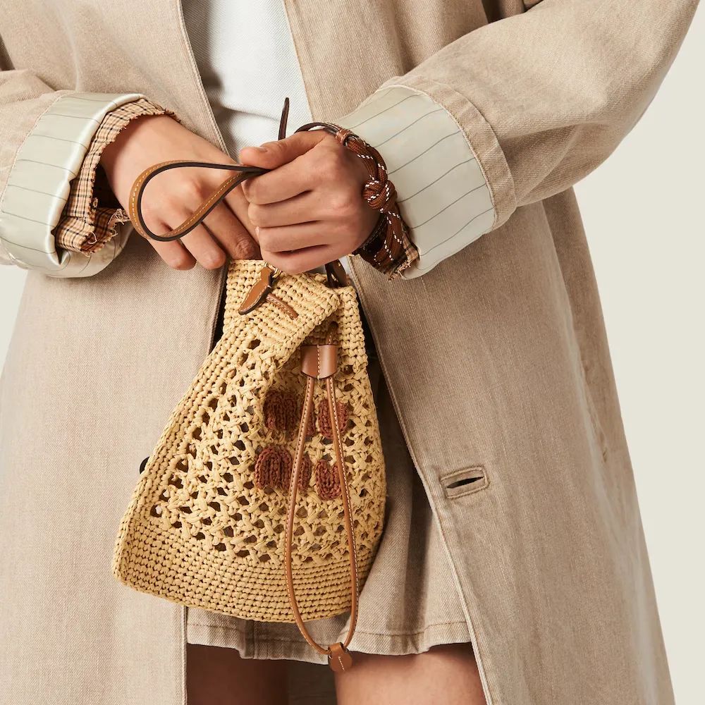 Straw Bags Miu Miu