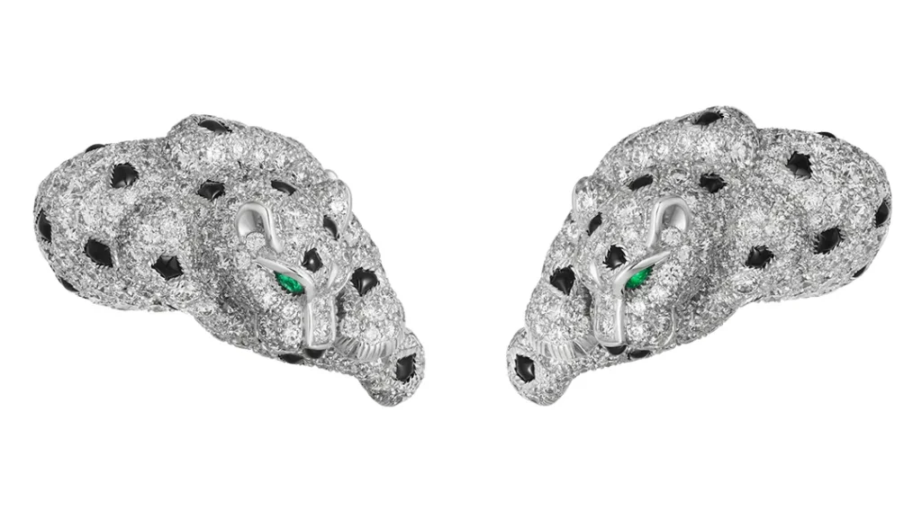 Cartier
Panthère de Cartier High Jewelry Collection Diamond Earrings