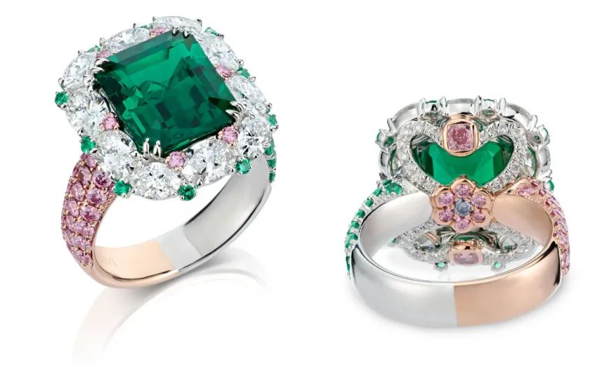 Green Jewel Tradition series
Amelia ring