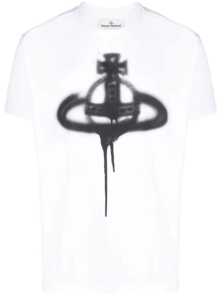 Vivienne Westwood Saturn print short-sleeve T-shirt