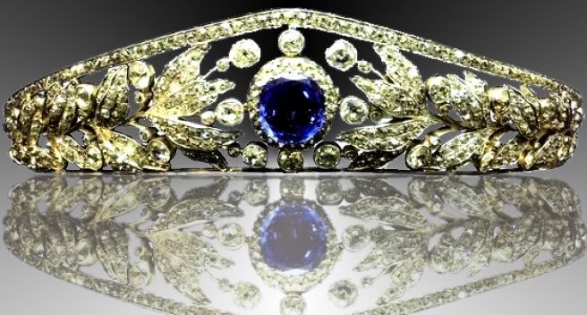 The Adelaide Sapphire Tiara