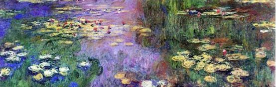 French painter Claude Monet - Water Lilies