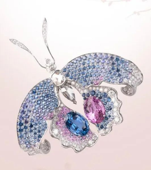 Van Cleef & Arpels
Orchidée Bleue Butterfly Brooch