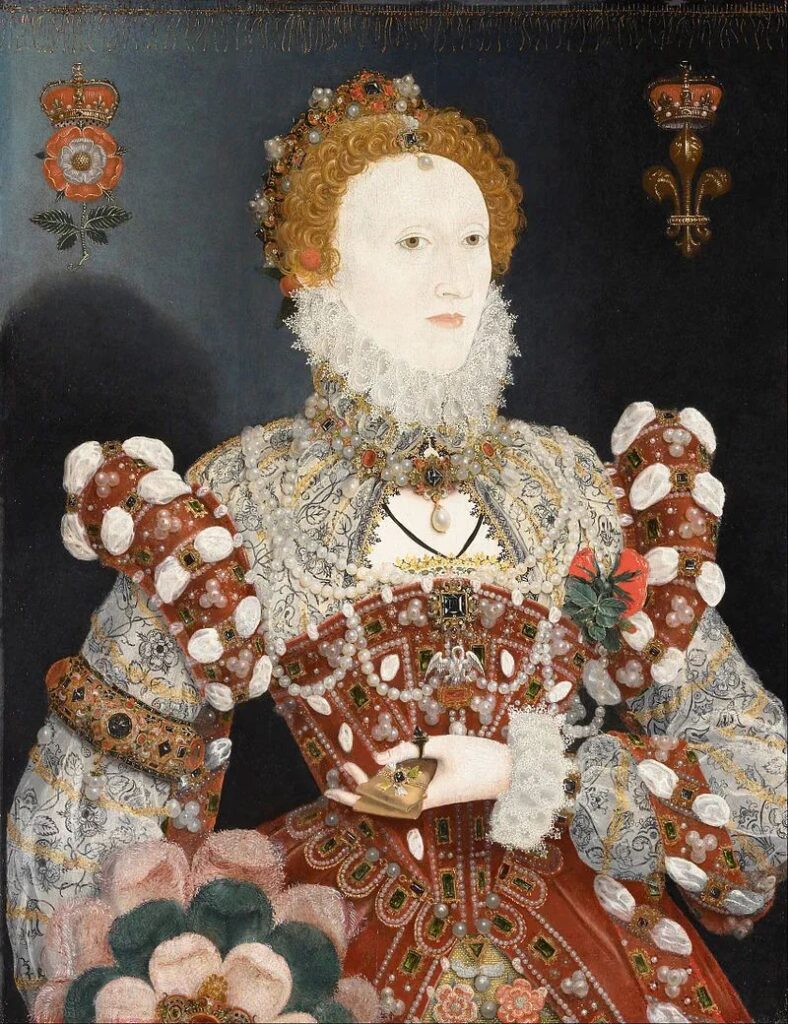 Portrait of Elizabeth I, Nicholas Hilliard,
c. 1573-1575, Walker Art Gallery