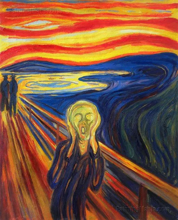 Edvard Munch's "The Scream," 1893