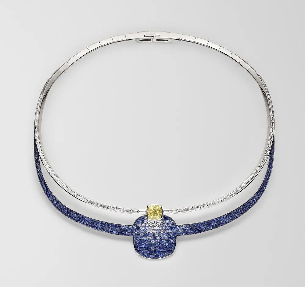 bre Platinum Necklace, by Hermès