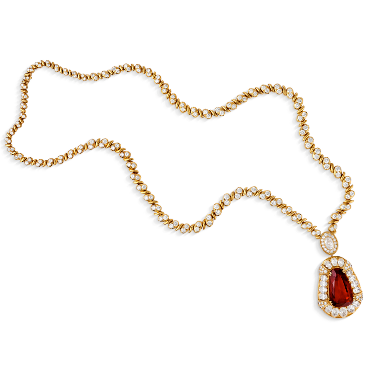 Harry Winston | "Star of Africa" Ruby Necklace