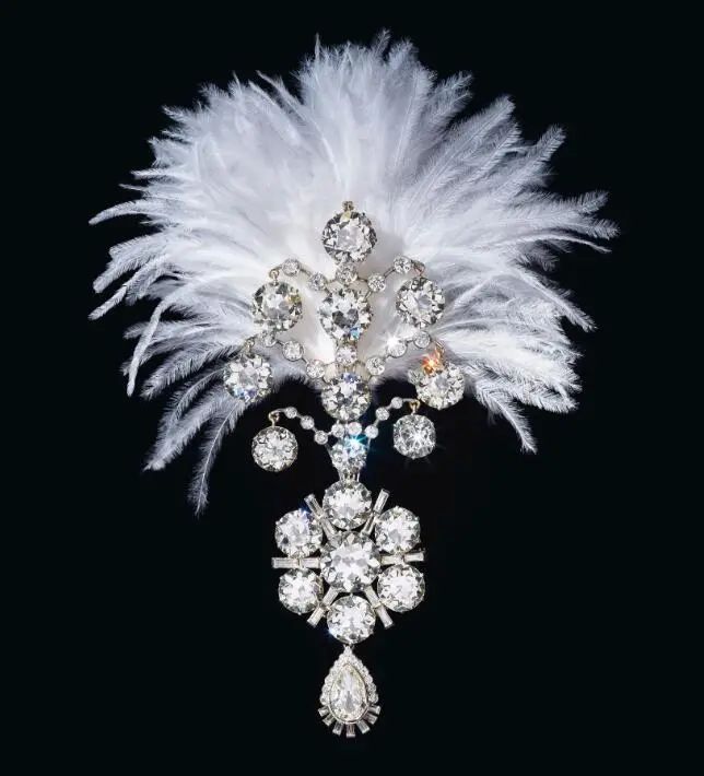 Belle Époque diamond Sarpech, created in 1907 and redesigned in 1935