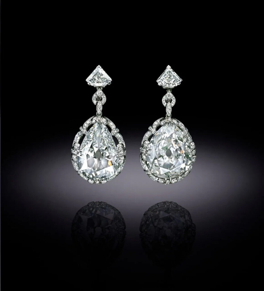 Marie Antoinette's diamond earrings