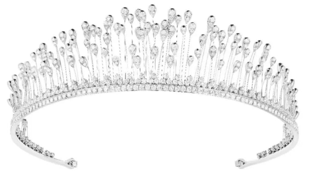 Boucheron Contemplation high jewelry collection
Avant le Frisson headpiece