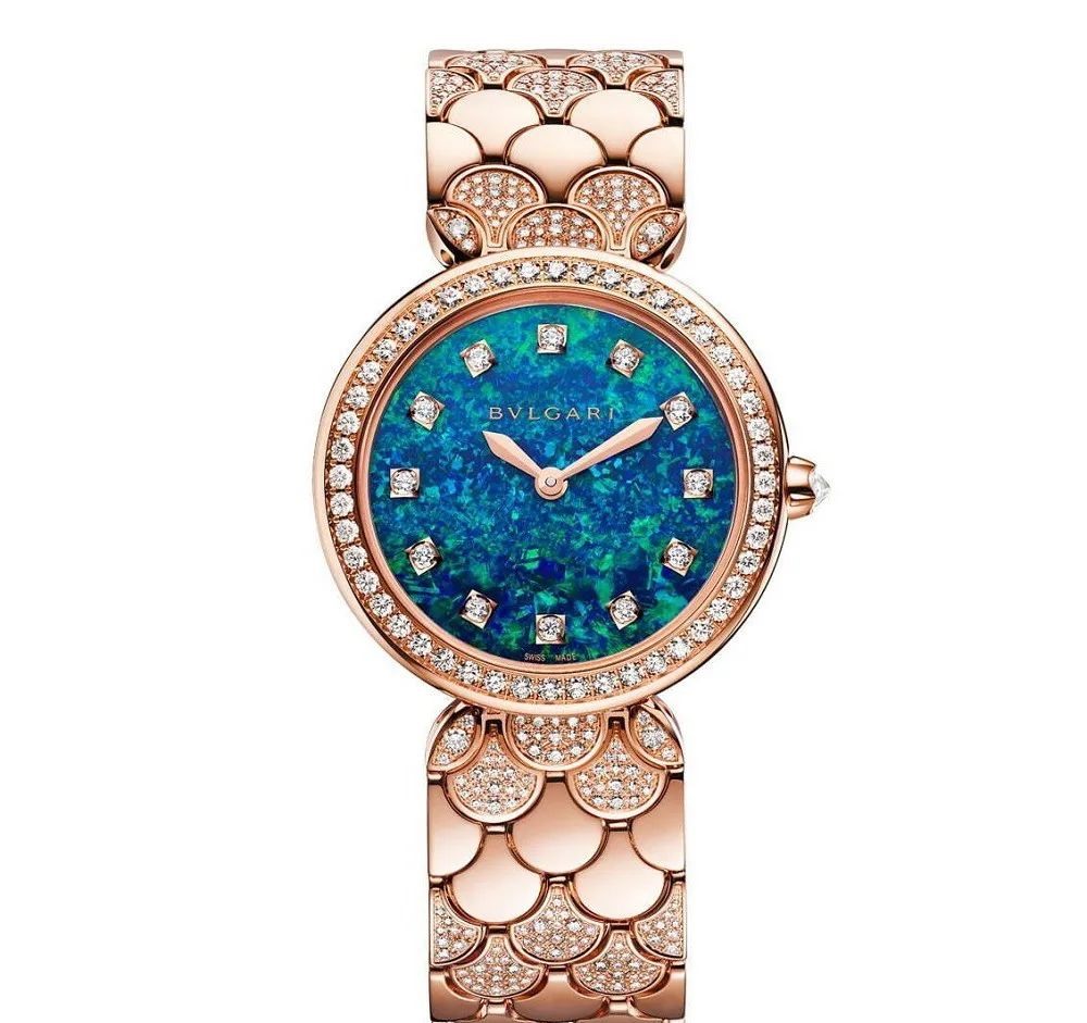 Divas' Dream Rose Gold Watch, by BVLGARI