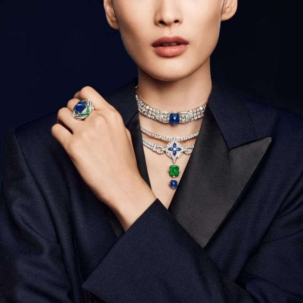 Louis Vuitton Bravery High Jewelry Collection Le Mythe Necklace