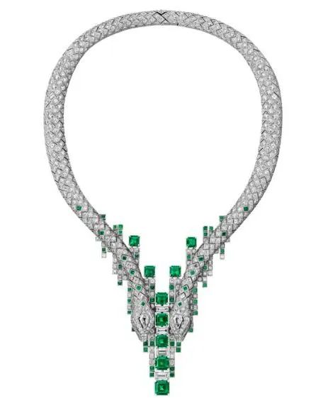 Cartier's Nature Sauvage high jewelry collection Amphista necklace, 2024
