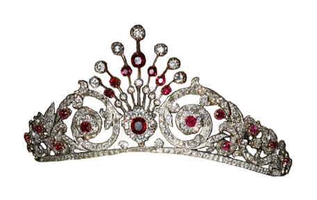 The Dutch Ruby Peacock Tiara