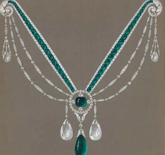 Necklace designed by Joseph Chaumet for Maharaja Holkar 13