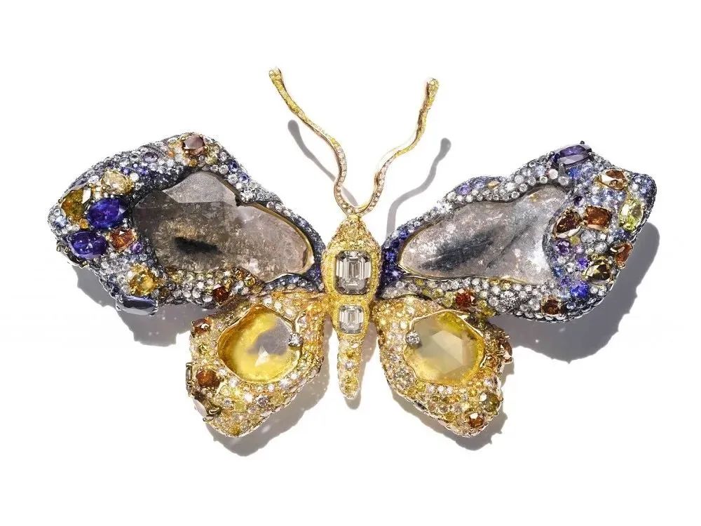 CINDY CHAO The Art Jewel Royal Butterfly Brooch