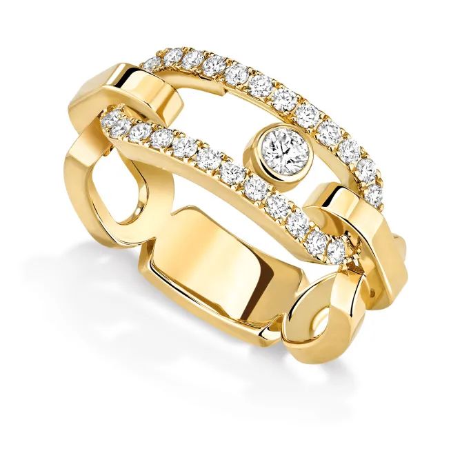 Messika
Move Link collection
Gold and diamond ring