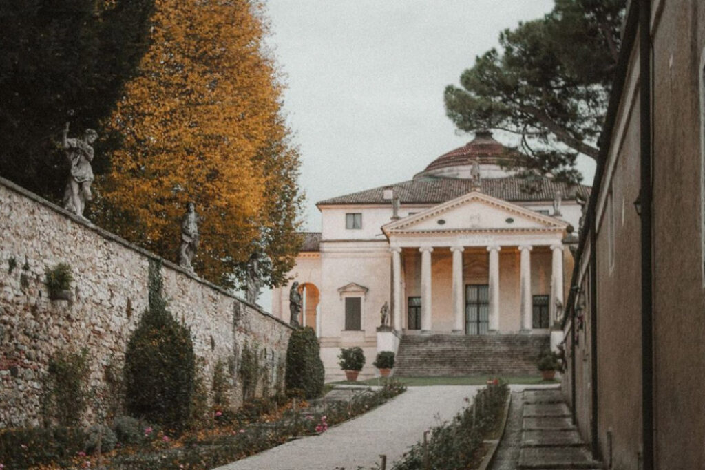 La Rotonda (Villa Rotonda), the most famous work of the master Palladio